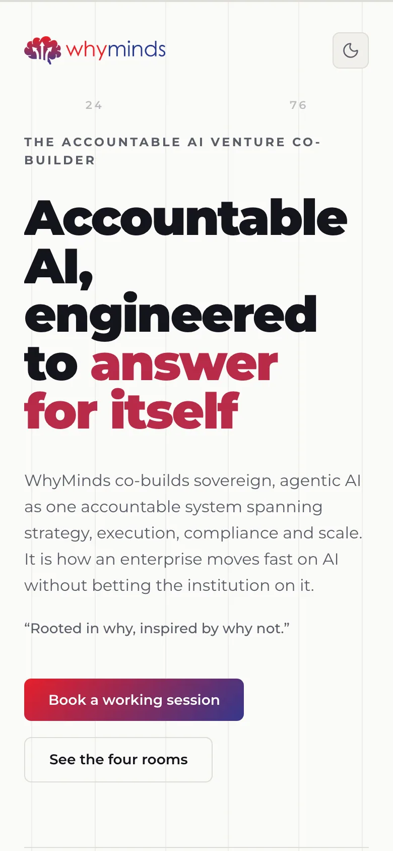 WhyMinds AI — Mobile